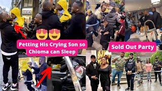 Wow! Davido Take Care of Son as Chioma Sleep | Davido 02 Arena Show 2022 Sold Out Party with Zlatan