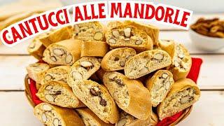 CANTUCCI ALLE MANDORLE Ricetta Facile - Fatto in Casa da Benedetta