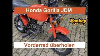 Honda Monkey Gorilla 1979er JDM Modell 4. Gabel Vorderrad