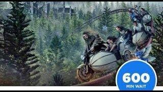 Hagrid's Magical Creatures Motorbike Adventure queue line