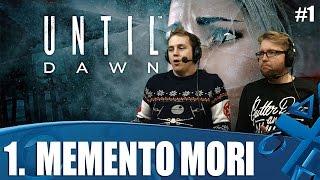 Until Dawn let's play! Chapter 1 - Memento Mori