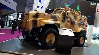 Eurosatory 2018 Nurol Makina from Turkey presents Ejder Yalcin and NMS 4x4 armored