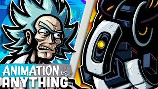Rick Sanchez vs GLaDOS - Rap Battle! (ANIMATION VS ANYTHING: CH. II)