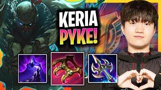 KERIA TRIES SOME PYKE! | T1 Keria Plays Pyke Support vs Nautilus!  Season 2024