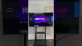 HAKO MiNi Box Google Certified 4K TV Box #shorts #settopbox #tvbox