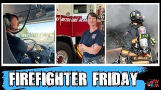 Firefighter Friday: Ride Along with Engineer Rachel Kohler