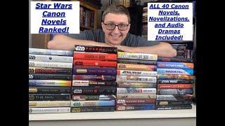 Star Wars Adult Canon Novels Ranked! (All 40 Included!)