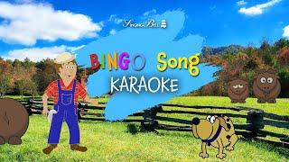 Bingo Song Karaoke with Lyrics for kids