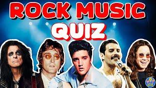 "ROCK MUSIC" QUIZ!  | Music Quiz/Trivia/Test