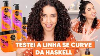 I TESTED THE NEW HASKEL CURVE LINE - COMPLETE HAIR ROUTINE | JULIANA LOUISE