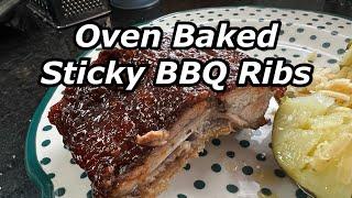 Oven Made Sticky BBQ Baby Back Ribs - Twisted Mikes