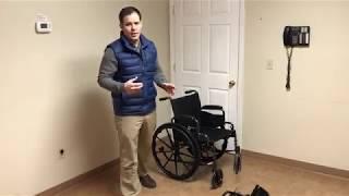 All Star Medical Rentals- McKesson 20 Inch Standard Wheelchair