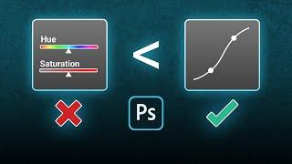 Can Curves Replace Hue & Saturation in Photoshop?
