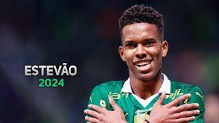 Estevão Willian 2024 ● Palmeiras ► Magic Dribbling Skills, Goals & Assists | HD