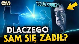 Dlaczego Imperator sam się zabił? Czemu nie przestał strzelać błyskawicami w Rey? Star Wars Historie