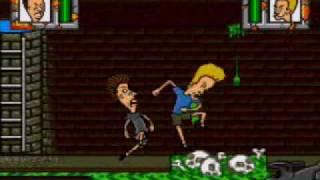 Beavis & Butt-Head for Sega Genesis Walkthrough PART 1 !!