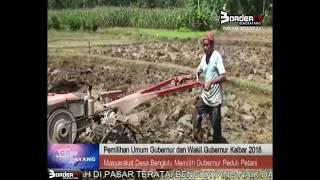 Masyarakat Desa Bengkilu Memilih Gubernur Peduli Petani