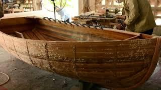 K100M Building Wooden Boat | Old Modern Handicrafts