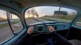 1973 VW Beetle Sunset Drive - POV 4K - GoPro