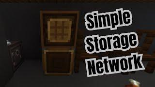 COMPLETE GUIDE TO SIMPLE STORAGE NETWORK MOD | BETTER MINECRAFT FORGE