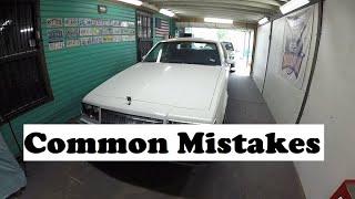 Common Mistakes to Avoid when Painting a Car