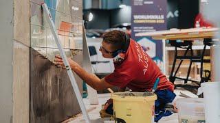 Wall and Floor Tiling - Bolzano, Italy - WorldSkills Competition 2022 Special Edition