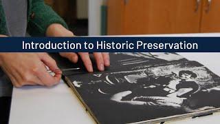 Introduction to Historic Preservation