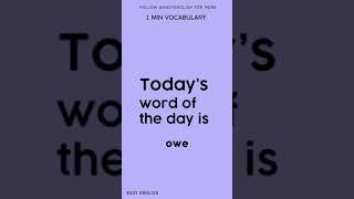 Daily Vocabulary | Easy English