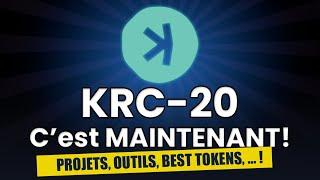 KASPA KRC20 : c'est MAINTENANT ! Lancement du mainnet !