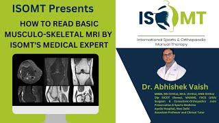 How to Read Basic Musculo-Skeletal Knee MRI by ISOMT's Medical Expert @ISO_MT