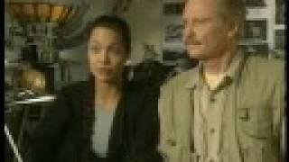 Lara Croft Tomb Raider Movie:Angelina Jolie & Jon Voight (Interview)