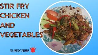 How to make Stir Fry Chicken and Vegetables (di francis way) | @DiFrancis