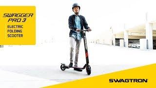 GO FARTHER - Swagtron Swagger Pro SG3 Folding Electric Sport Scooter