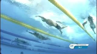 David Popovici - SLO MO Technique - 200m Freestyle - Semi Final - European Championships 2022