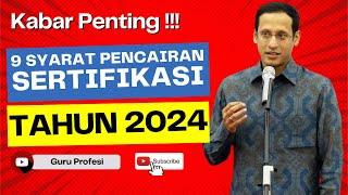 Sertifikasi Tahun 2024: Syarat Pencairan Tunjangan Sertifikasi Guru