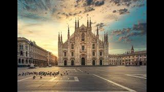 Duomo di Milano, Italy. Katedra w Mediolanie, Włochy.