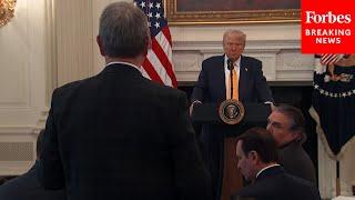 BREAKING NEWS: Trump Speaks To Governors At The White House, Takes Multiple Questions