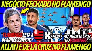 NEGÓCIO FECHADO no FLAMENGO ! NOVO REFORÇO no MENGÃO ! FLAMENGO ESTÁ ESCALADO ! FLAMENGO X GRÊMIO