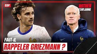 Equipe de France : Deschamps doit-il tout faire pour convaincre Griezmann de revenir ?