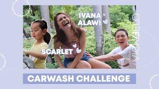 CarWash Challenge with Scarlet and Ivana Alawi | Vicki Belo