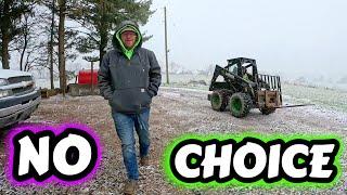 We Don't Have A Choice With The Dump Truck | I Don't Want To Get Caught!