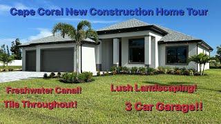 Cape Coral New Construction Homes For Sale. Freshwater Home For Sale In Cape Coral Florida!