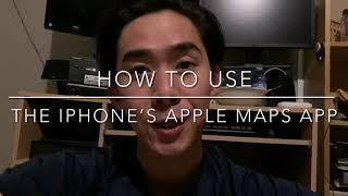 How to use The iPhone Apple Maps App to Get Directions