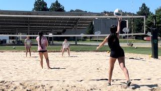 BAVC Sand Practice 7.3.24 #siennarivera #volleyball