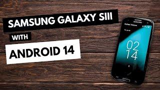 Samsung Galaxy SIII running Android 14 with LineageOS | Digital Minimalism