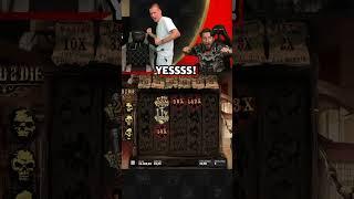 INSANE WIN on 2 Wild 2 Die! #shorts #casino #slots #funny #laugh