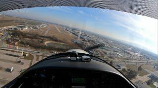 LOAN (Wiener Neustadt Ost) RWY 09 - Approach and Landing via Sector November