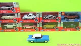 Welly Model Cars Collection 1/34 scale Unboxing Diecast  Welly Cars