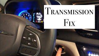 2017+ Chrysler Pacifica Transmission Reset: Improve those harsh shifts