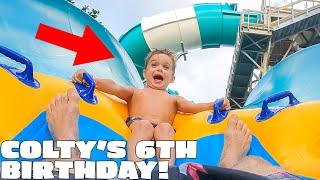 Colty's Dream Water Park Birthday Surprise!